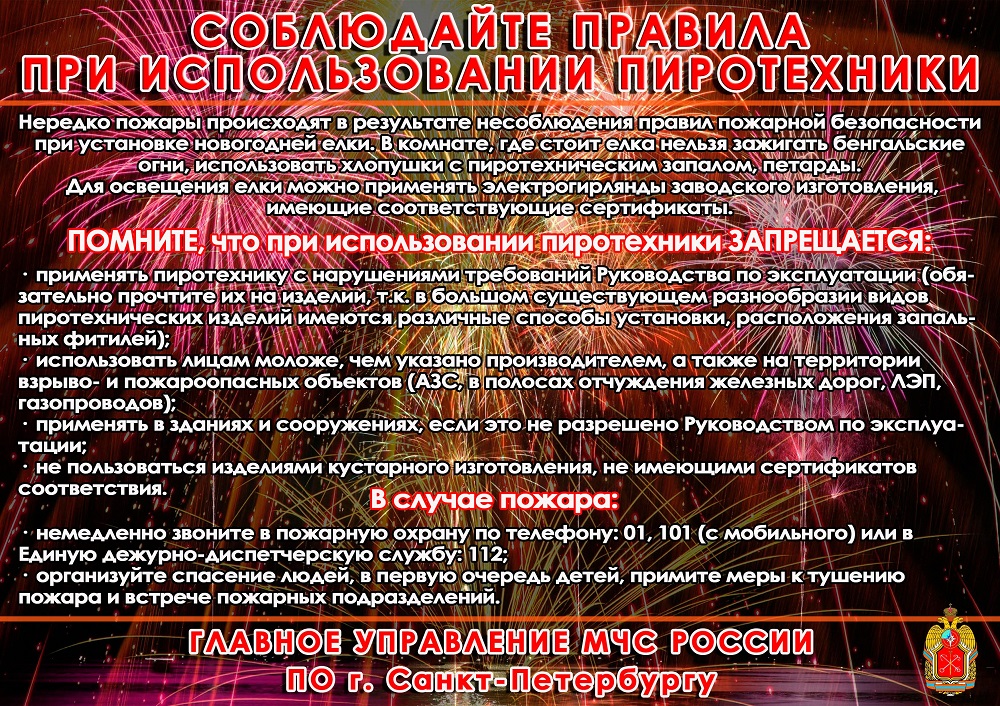 ПАМЯТКА ПИРОТЕХНИКА ФШ 2